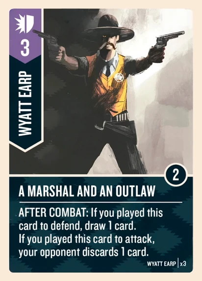 A Marshal And An Outlaw