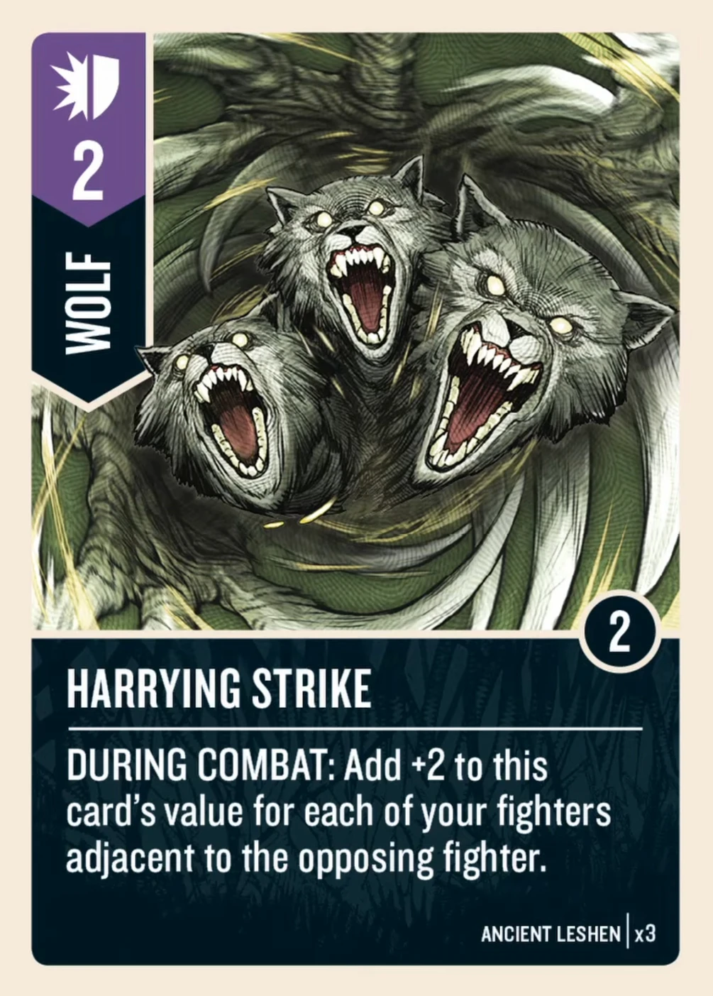 Harrying strike