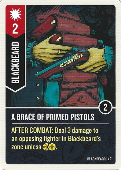 A brace of primed pistols