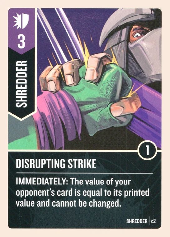 Disrupting Strike