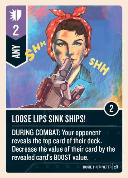 Loose Lips Sink Ships!