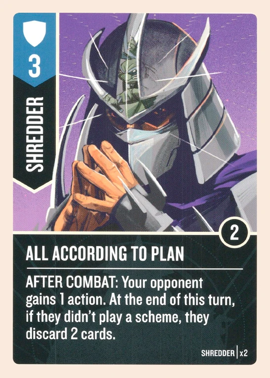 All According to Plan