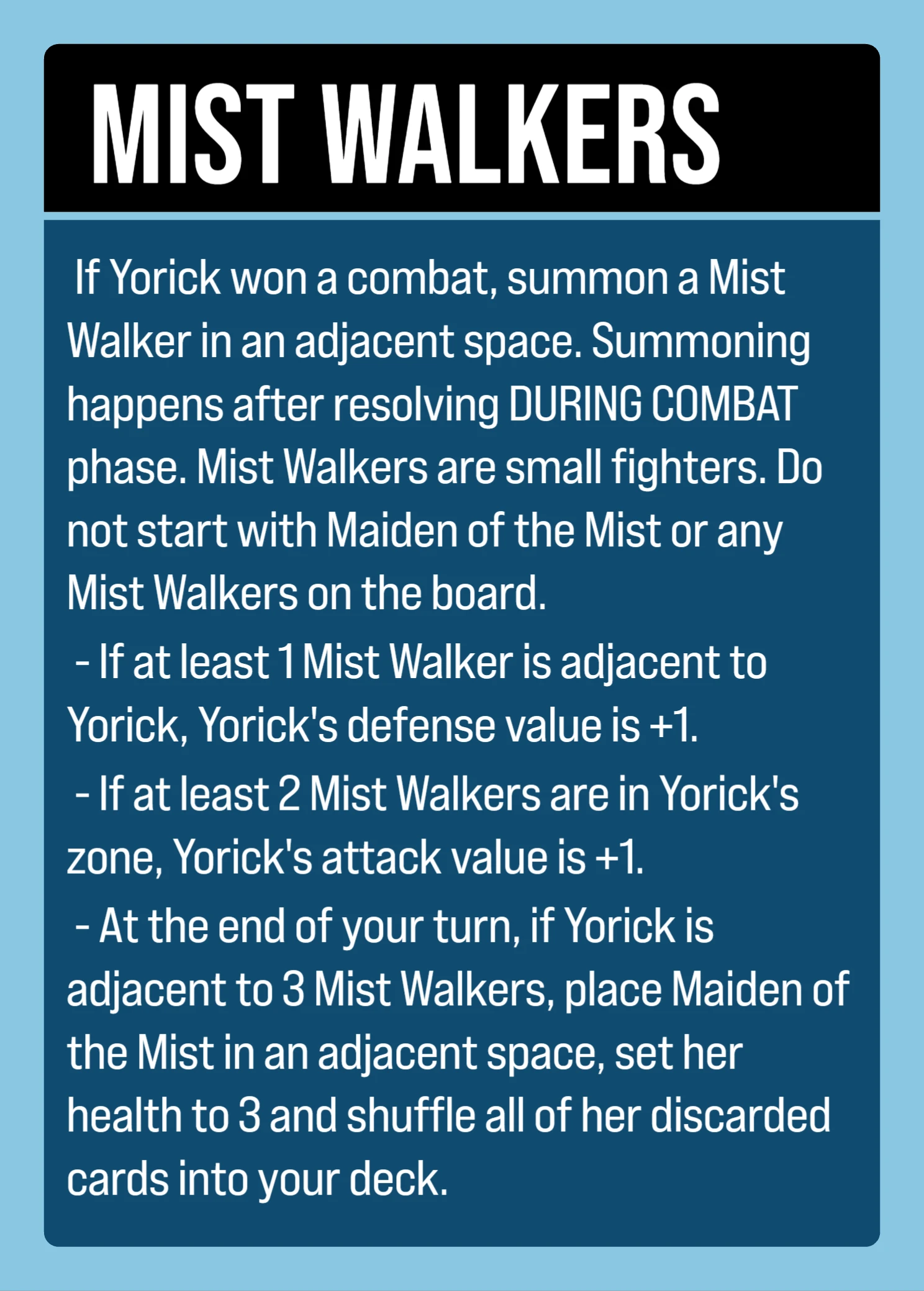 Mist Walkers