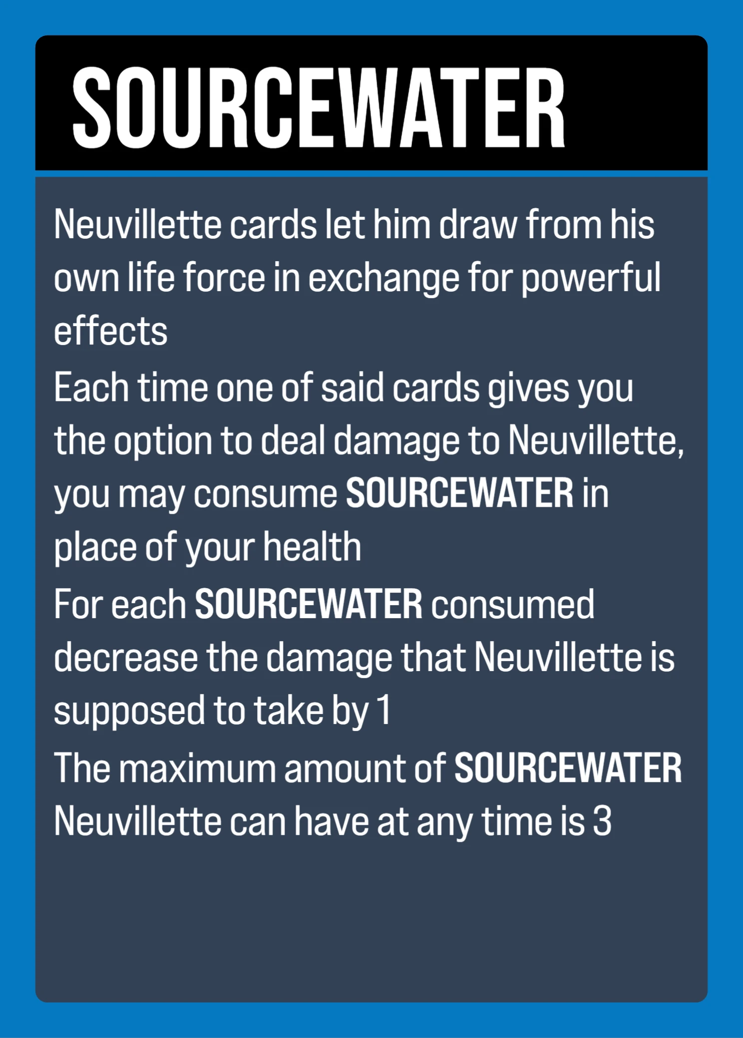 Sourcewater