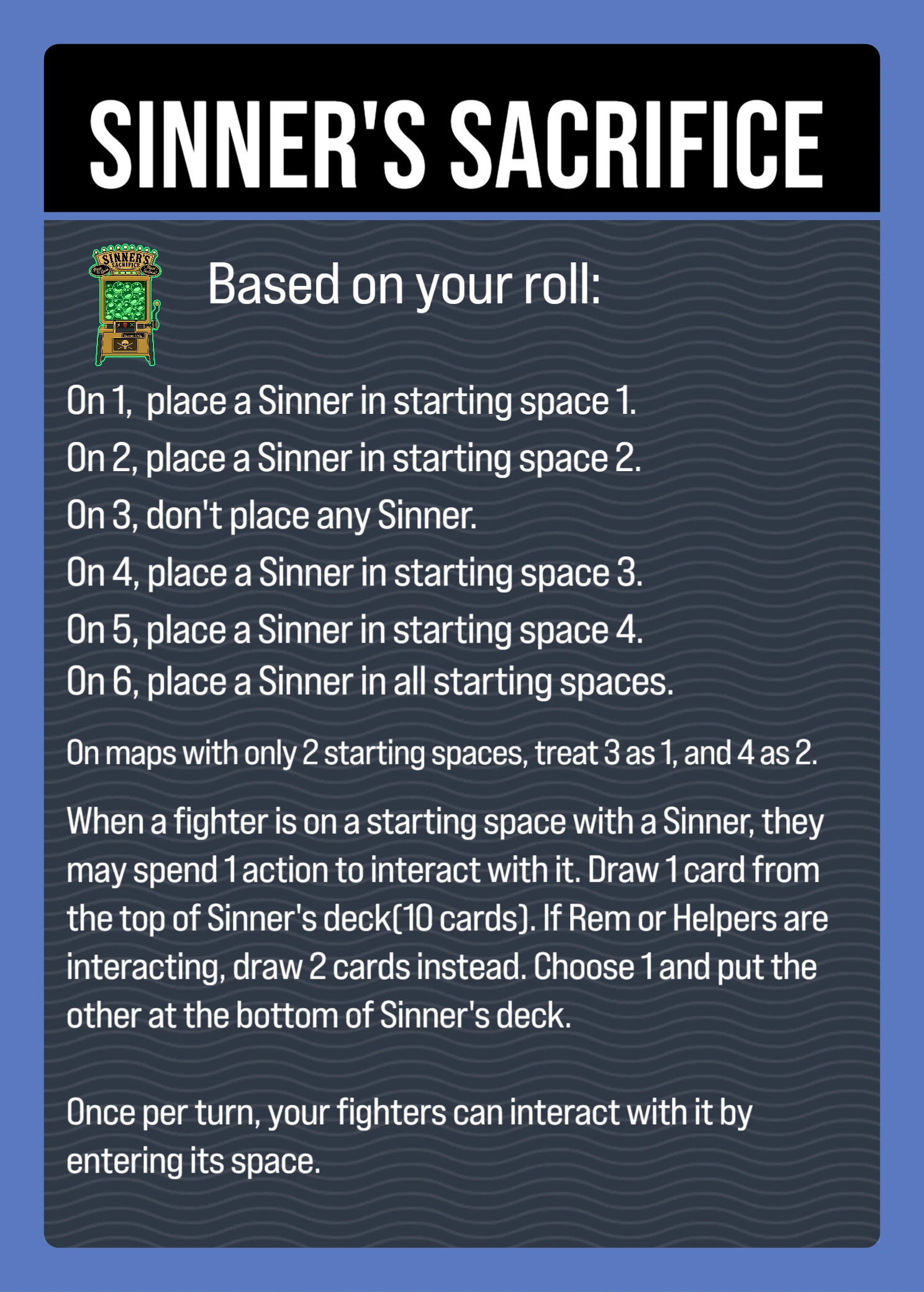 SINNER'S SACRIFICE