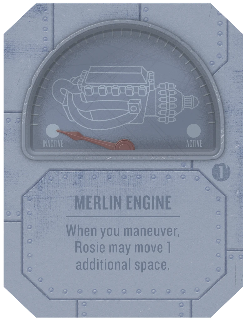 Merlin Engine front