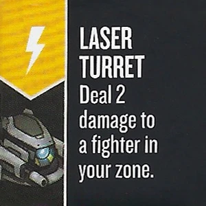 Laser turret