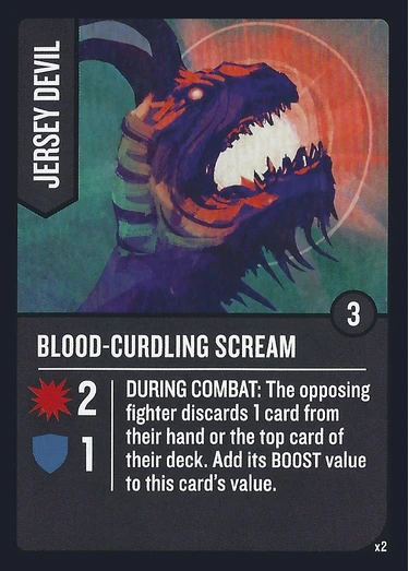 Blood-curdling scream