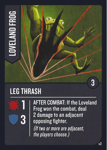 Leg thrash